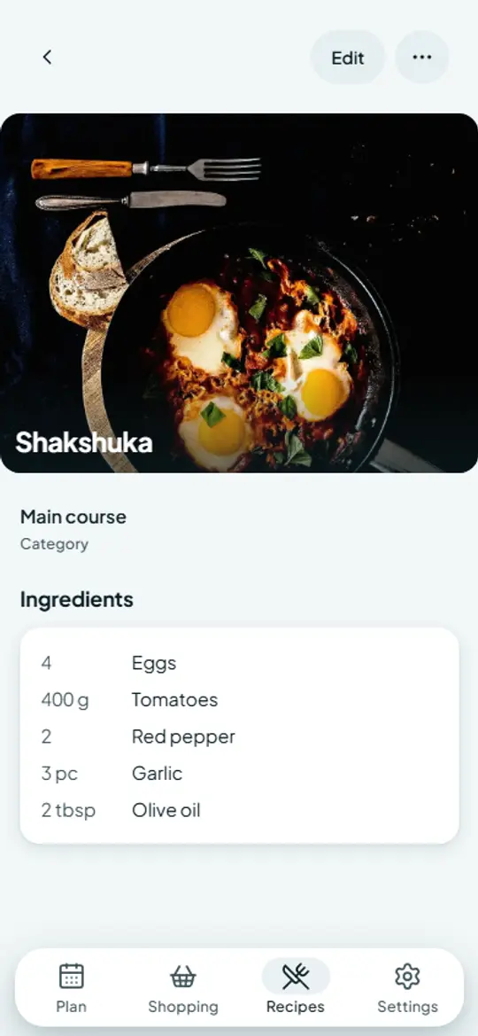 وصفة في Todo Eat على الهاتف